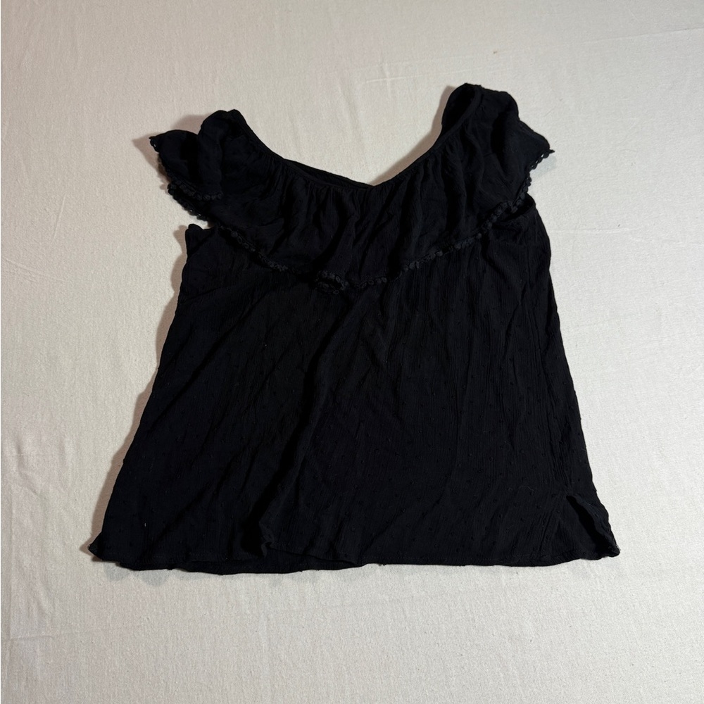 Maurices Women Size Medium Elegant Black Women's Top‎ - Picture 5 of 7